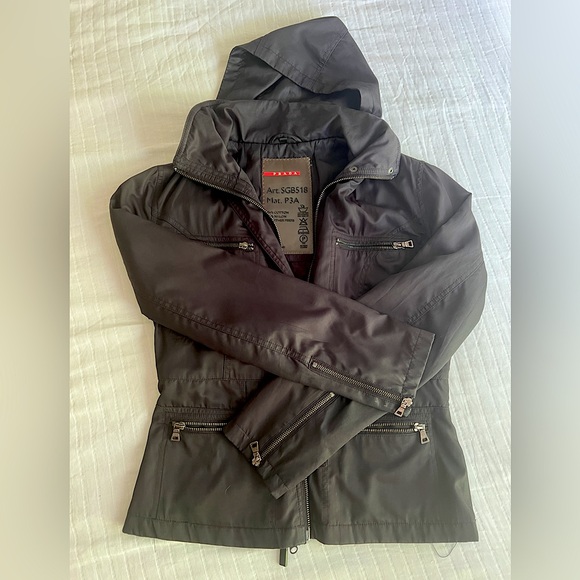 Prada Nylon Black Jacket - Picture 3 of 13